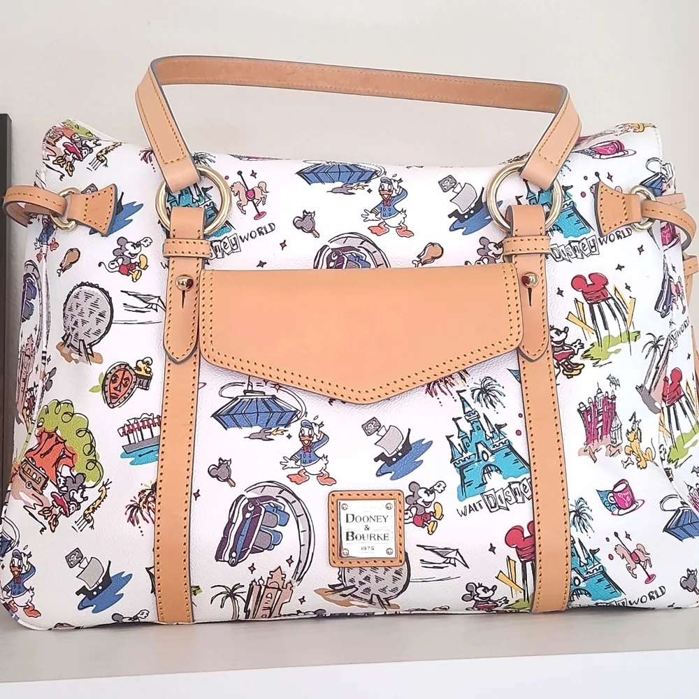 NWT *Rare* Retired Disneyana Walt Disney World Smith Tote